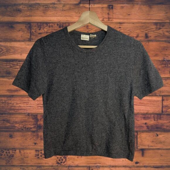 5 for $25🔥Merona Grey 100% Cashmere Sweater Small - Picture 1 of 7